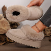 2024 Winter Plus Fleece Low-top Warm Snow Boots