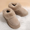 2024 Winter Plus Fleece Low-top Warm Snow Boots