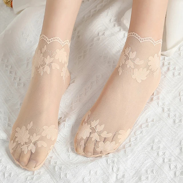 Breathable Lace Summer Socks