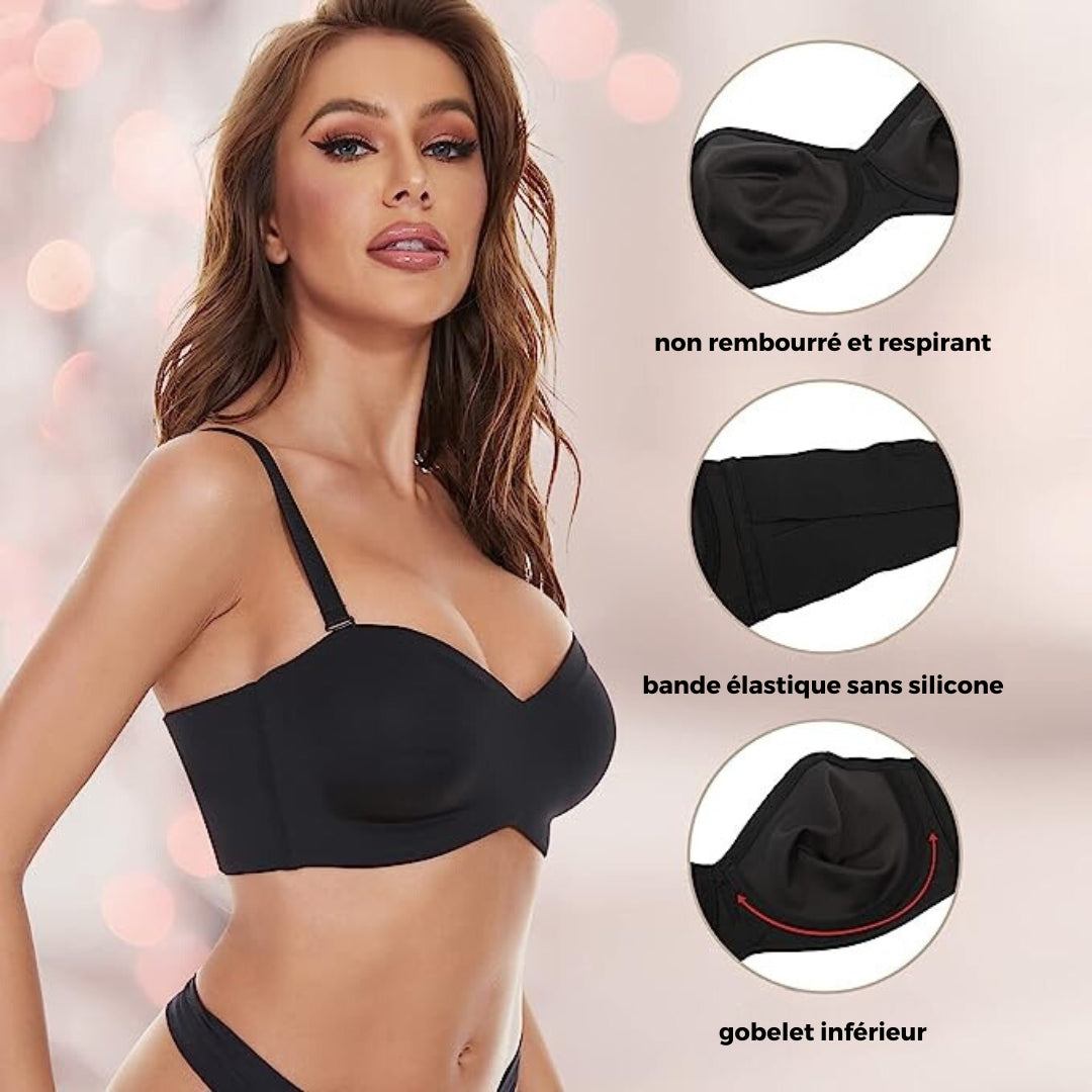 RealMadame™ - Soutien-gorge à bande anti-glisse pour un maintien total